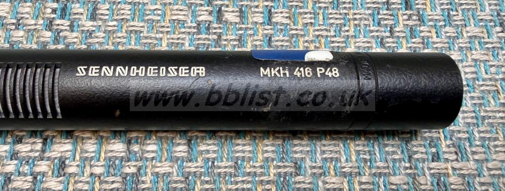 Sennheiser MKH-416-P48U3 Super Cardioid Shotgun Microphone