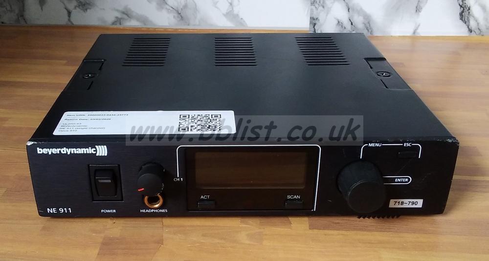 Beyer Dynamic  NE-911 True Diversity UHF wireless receiver