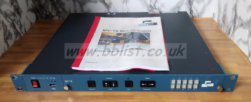 Snell Wilcox MV-16  3G/HD Video Multiviewer