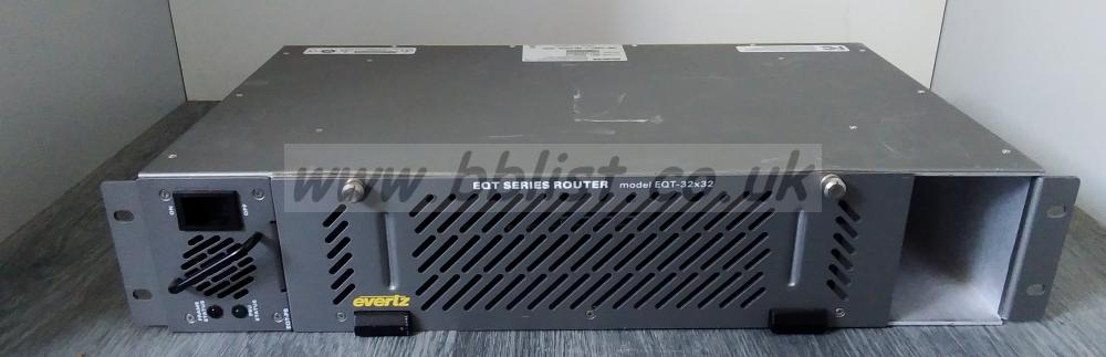 Evertz EQT HD Matrix  (32x32 HDSDI) Frame