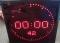 Wharton 12inch LED Studio Clock  (ref-2)