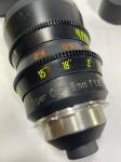 Optex 8mm PL mount lens for 16mm with sunshade + flight case