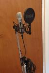 Studio Microphone. Rode NT1A with shock mount.
