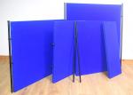 Display Panel Exhibition system with poles