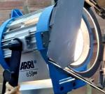 Arri lighting kit 650 and 2 300w fresnels  in new bag