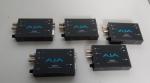 5x AJA HDP3  3G/HD to DVI Converters