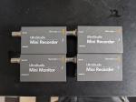 Blackmagic Ultrastudio Mini Recorders (3x) and Monitor (1x)