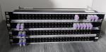 4x Argosy 3G/UHD 1u Video Patch Panels