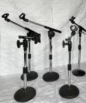 Desk top microphone stands