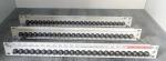3x DB Broadcast UHD/3G BNC-BNC 24 way Patch Panels