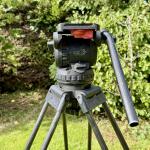Sachtler Video 18P Fluid Head, Carbon Tripod & Sony plate