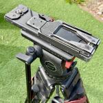 Sachtler Video 18P Fluid Head, Carbon Tripod & Sony plate